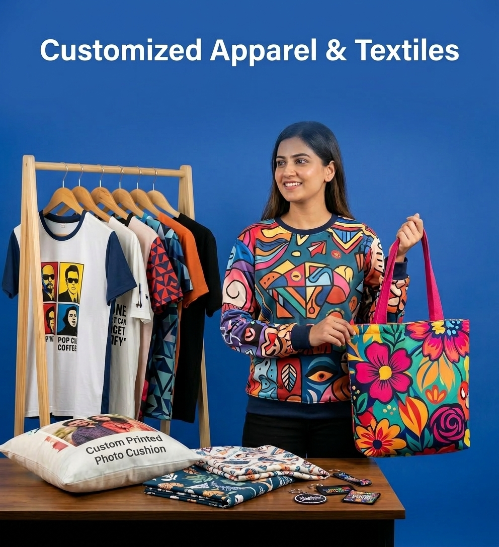 Home customized apparel & textiles